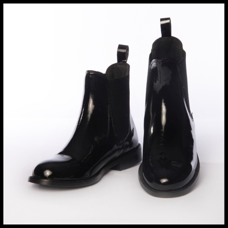 patent ladies boots